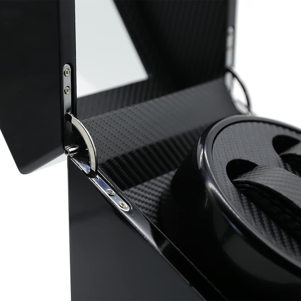 2-Slot Tuxedo Black Automatic Watch Winder
