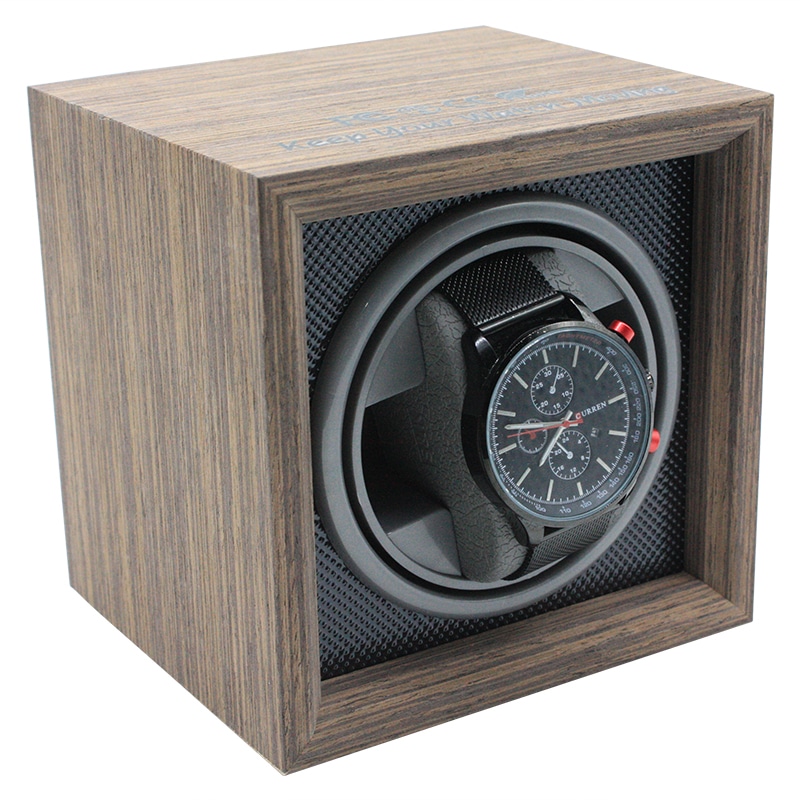 Classic Wood Grain 1 Slot Watch Winder