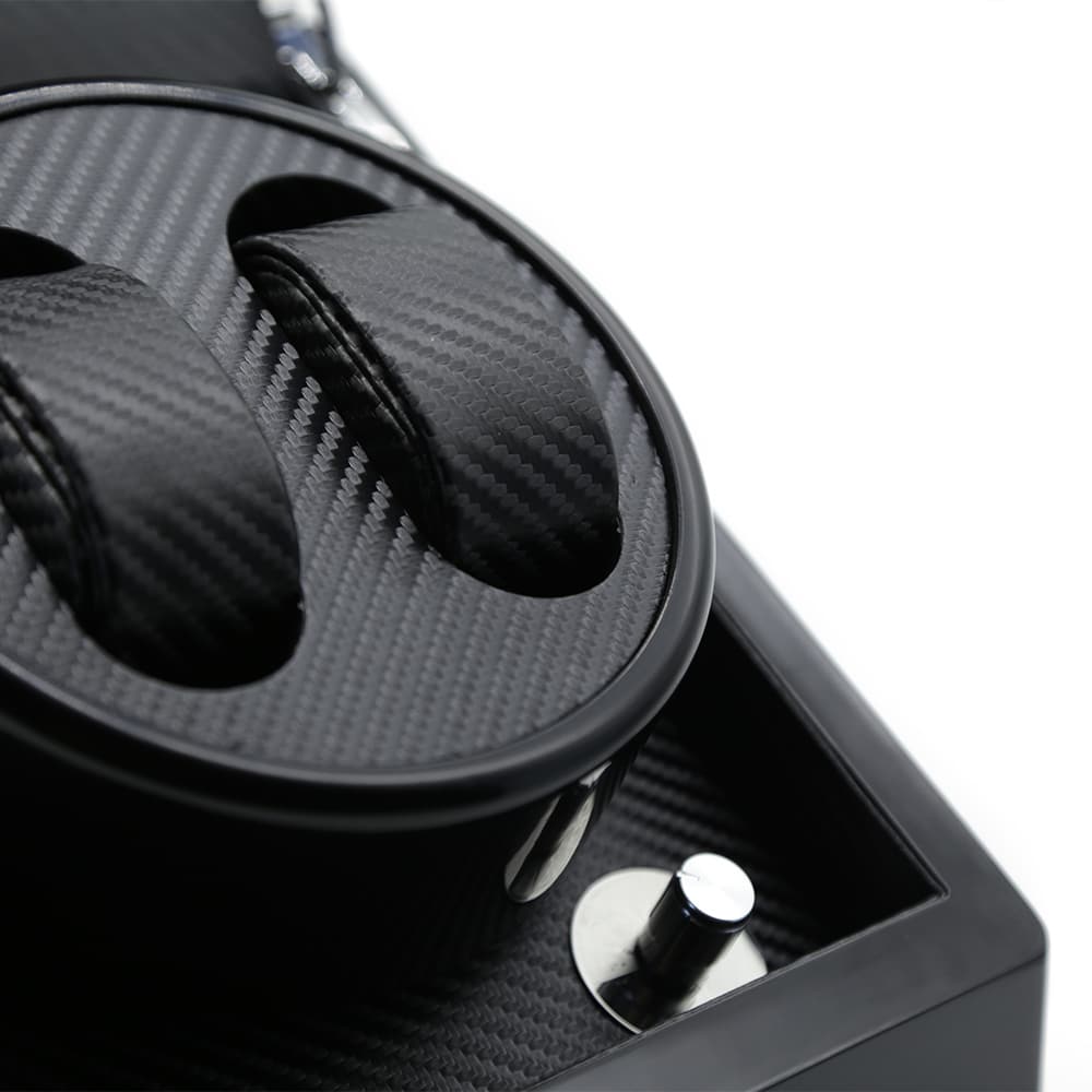 2-Slot Tuxedo Black Automatic Watch Winder