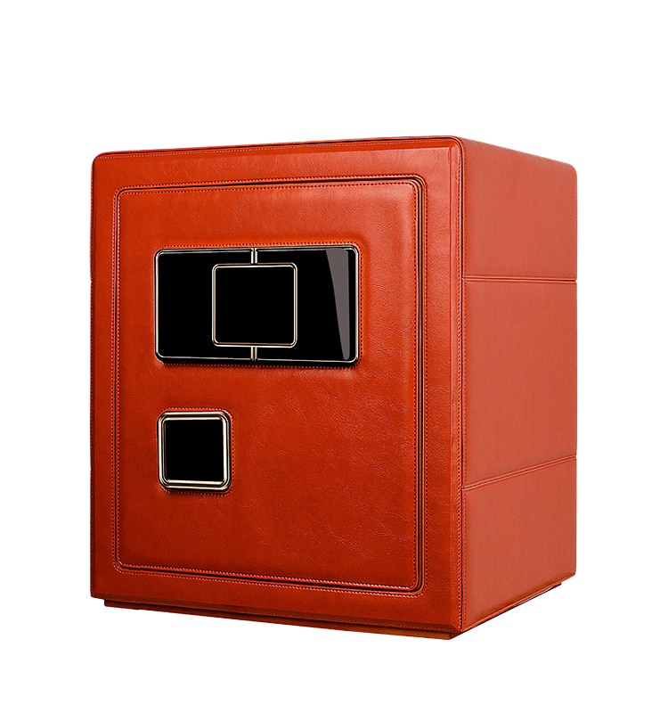 Red Heavy Duty 6-Slot Automatic Watch Safe