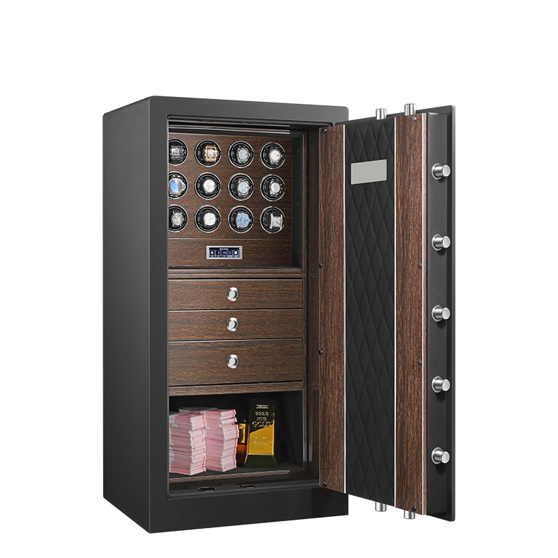 Walnut Westhill Elite Watch Safe - M