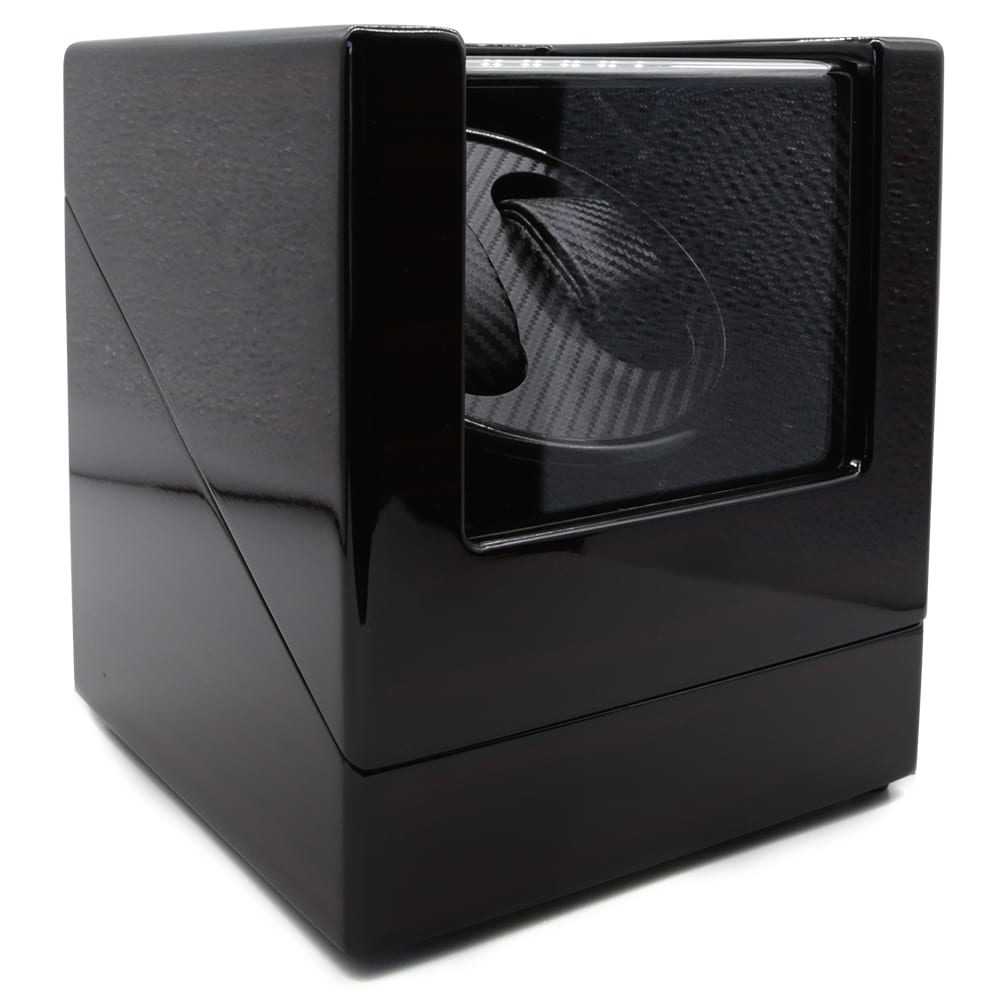 2-Slot Deep Mahogany Automatic Watch Winder