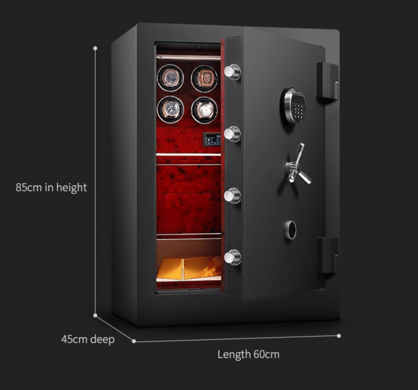 Rosewood Westhill Elite Watch Safe - S