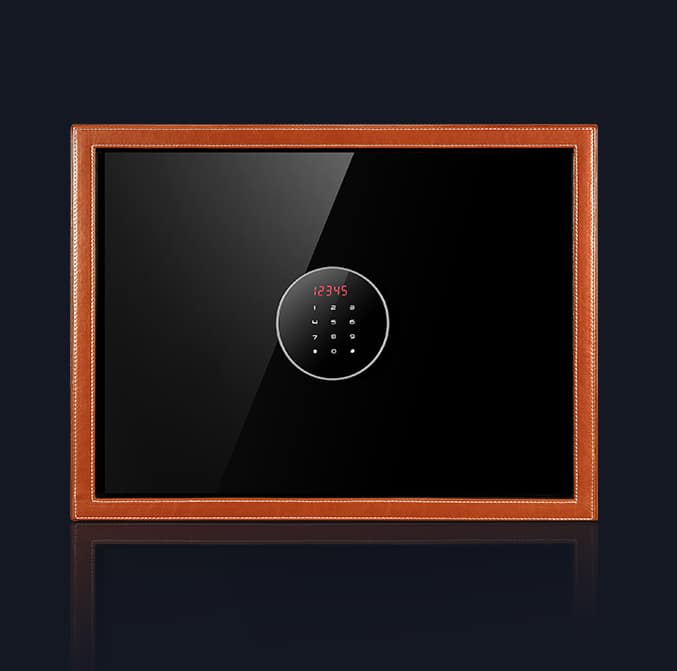 Saddle Leather 12 Slot Watch Winder Safe