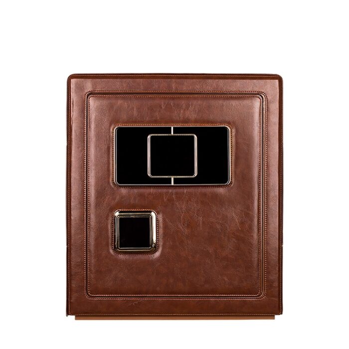 Brown Heavy Duty 6 Slot Automatic Watch Safe