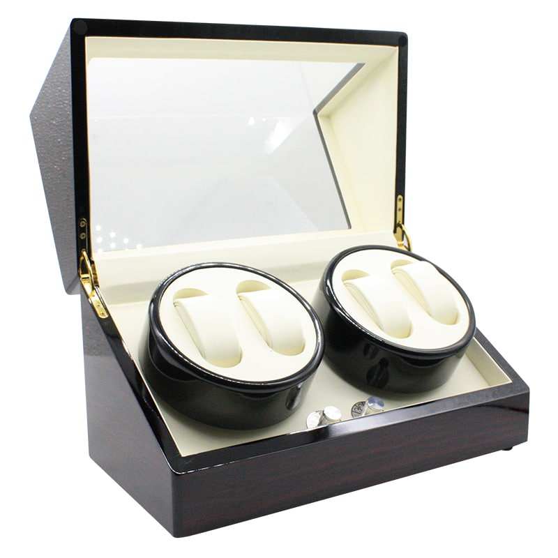 Deep Mahogany 4 Slot Watch Winder