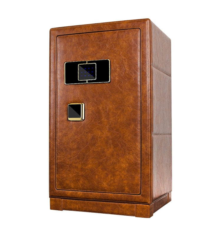 Brown Heavy Duty 12-Slot Automatic Watch Winder Safe
