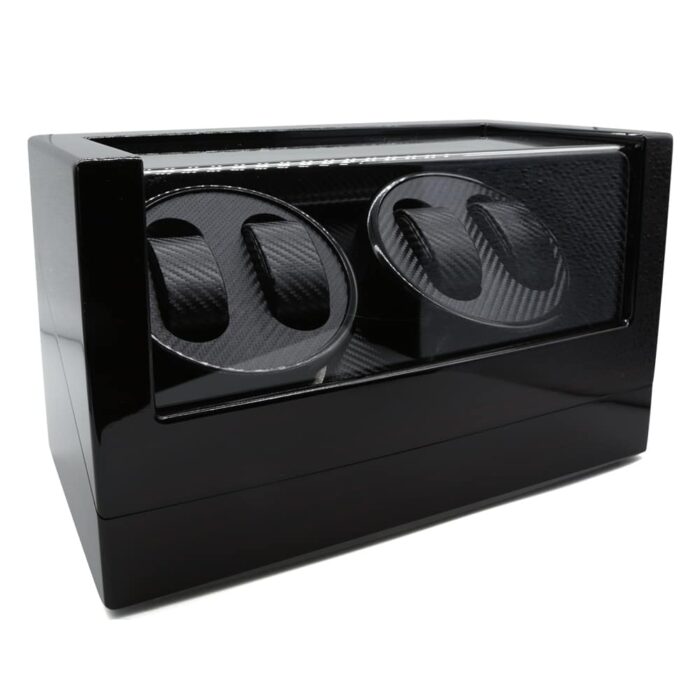 4 Slot Jet Black Automatic Watch Winder
